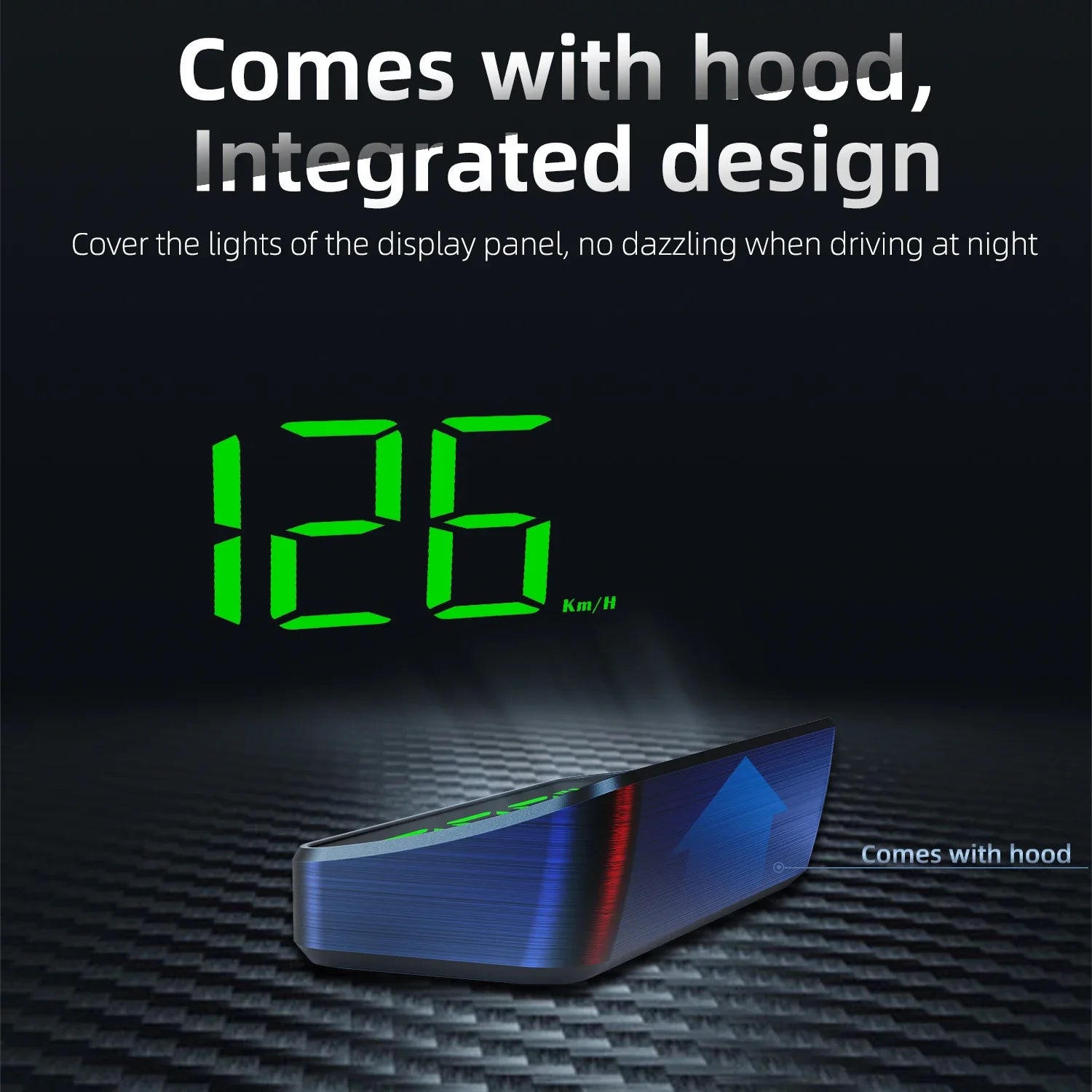 M2 GPS HUD Head Up Display Car Universal Speedometer KMH USB Cable Plug & Play GPS & Beidou Dual Satellite System