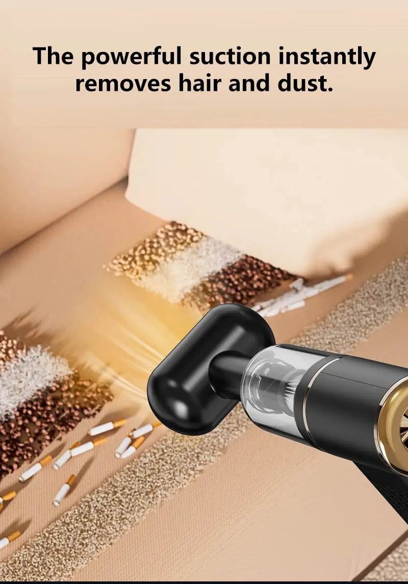 5-in-1 USB Wireless Multi-functional Vacuum Inflator Pump Quick Air Compressor 150psi Portable Self-checking Tire Pressure
