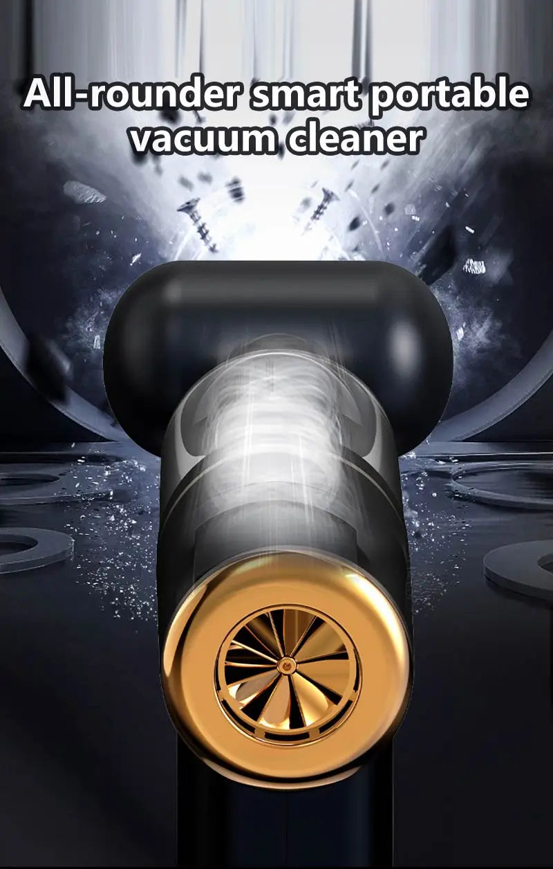 5-in-1 USB Wireless Multi-functional Vacuum Inflator Pump Quick Air Compressor 150psi Portable Self-checking Tire Pressure